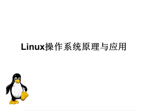 Linux操作系统原理与应用ppt课件.ppt