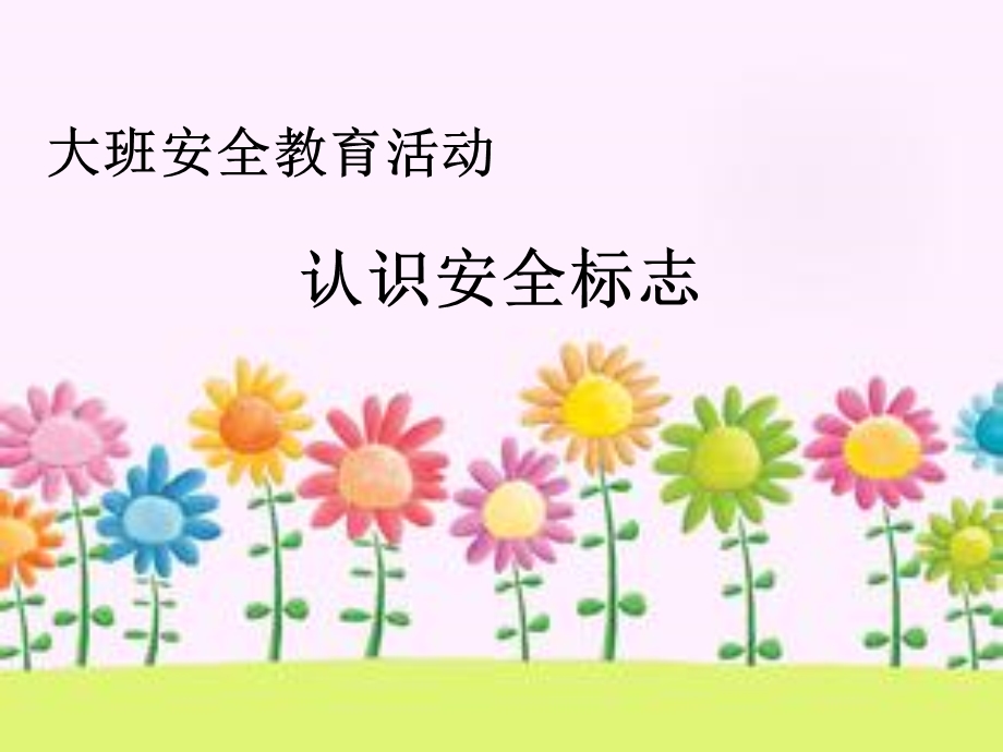 《大班安全标志教育》PPT课件.ppt_第1页