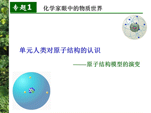 人类对原子结构的认识PPT课件.ppt