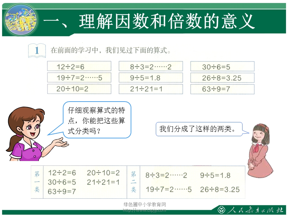 人教版五年级下册因数和倍数ppt课件.ppt_第2页