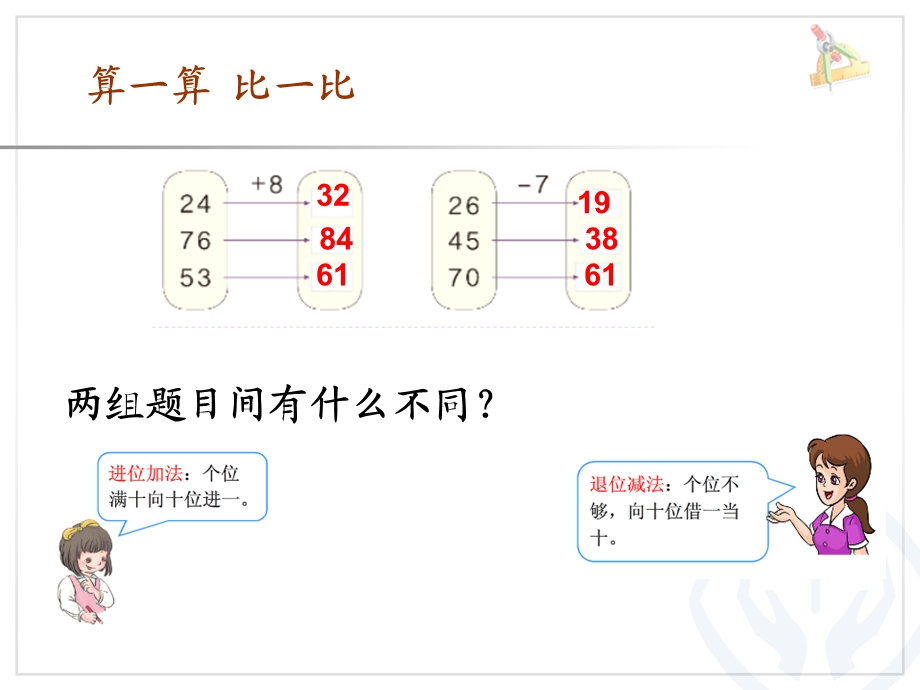 人教版新课标一年级数学下册练习十八ppt课件.ppt_第2页