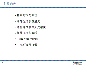 傅里叶变换红外光谱仪丁齐ppt课件.ppt