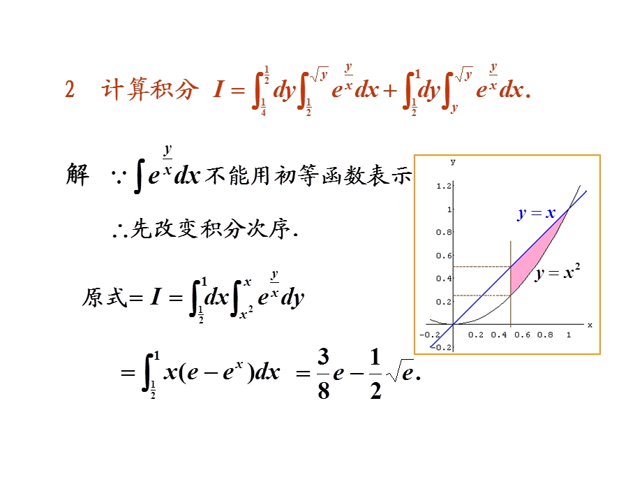 二重积分习题及答案ppt课件.ppt_第2页