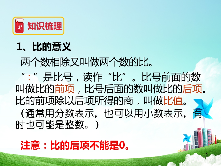 六年级下册数学ppt课件总复习比和比例人教课标.ppt_第2页