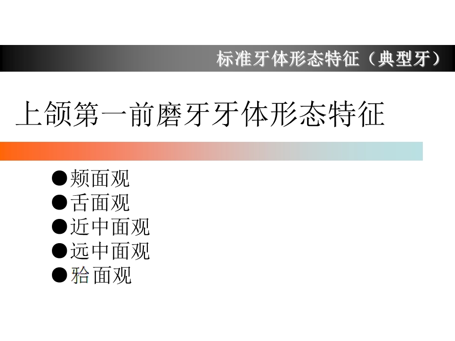 上颌第一前磨牙牙体形态简述ppt课件.ppt_第2页