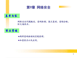 公开密钥密码体制ppt课件.ppt