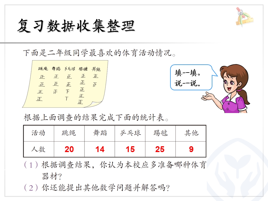 二年级数学下册期中复习 ppt课件.ppt_第2页