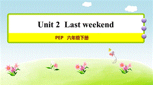 人教PEP英语六下Unit 2 单元复习ppt课件【新版】.ppt