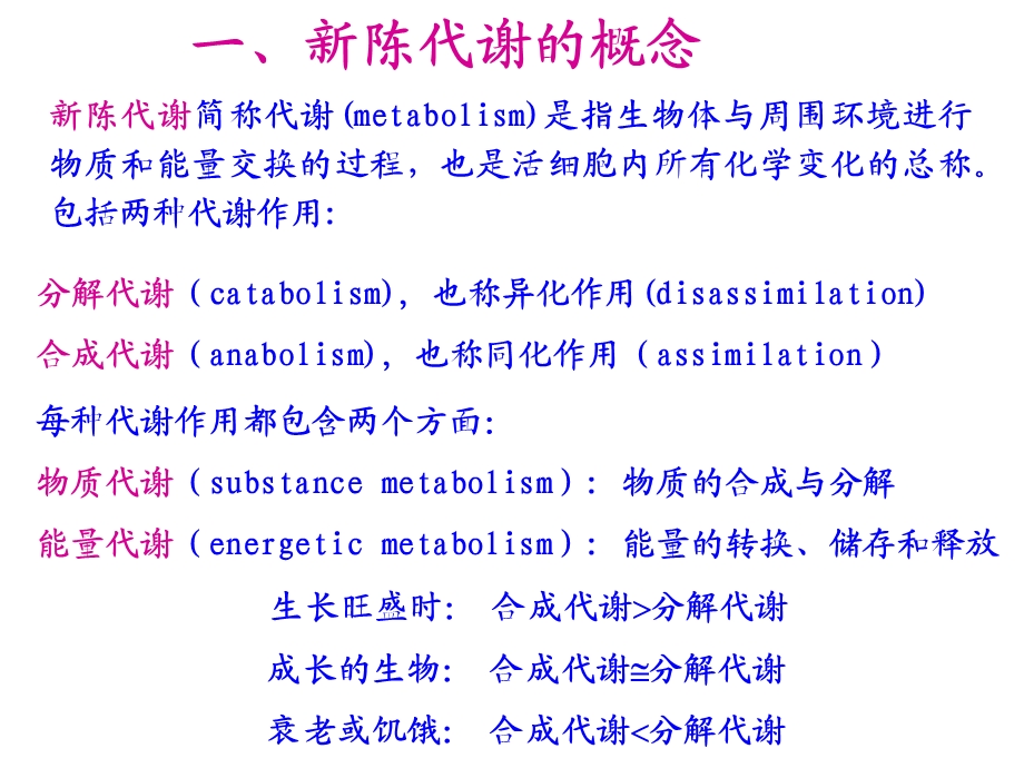 代谢总论生物能学ppt课件.ppt_第3页