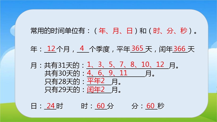 人教版三年级数学下册第六单元整理与复习ppt课件.pptx_第2页