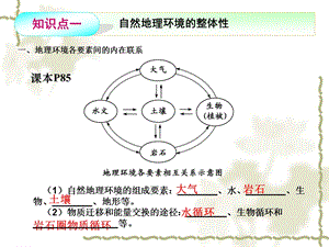 二轮复习2.4自然环境的整体性和差异性ppt课件.ppt