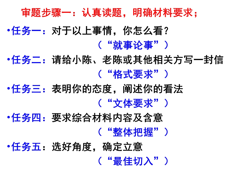 任务驱动型材料作文的审题立意ppt课件.ppt_第3页