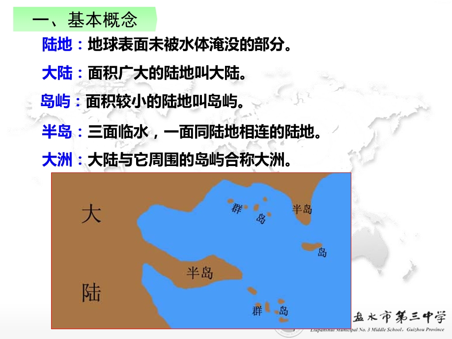 世界地理 第一讲 世界陆地和海洋ppt课件.ppt_第2页