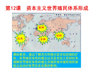 第12课资本主义世界殖民体系的形成——人教版必修中外历史纲要下课件(共19张).pptx
