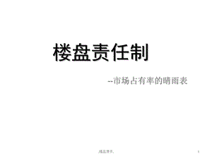 经典房产中介公司责任盘制度课件.ppt