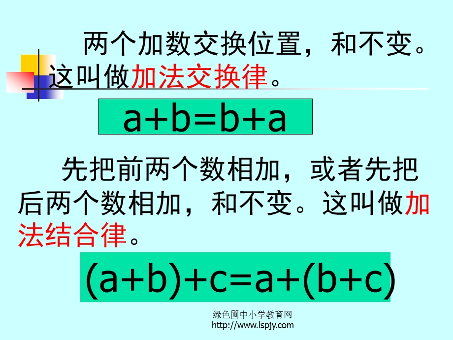 人教版四年级数学下册《加法运算定律的运用例3》PPT课件.ppt_第2页