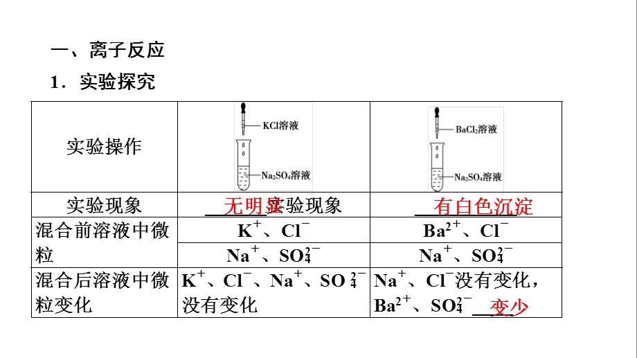 离子反应—离子反应及其发生的条件课件.ppt_第2页