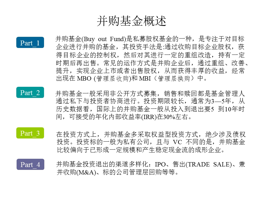 并购基金及运作模式概述课件.pptx_第3页