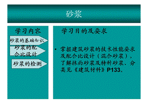 砂浆配合比设计课件.ppt