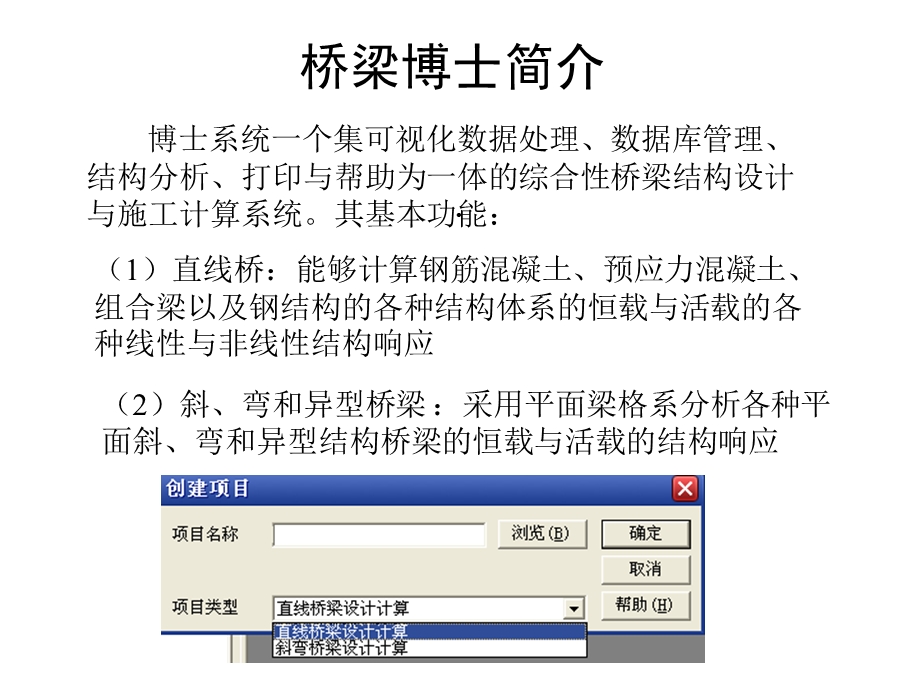 桥梁博士直线桥设计计算输入说明课件.ppt_第2页