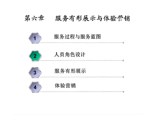 第六章服务有形展示与体验营销课件.ppt