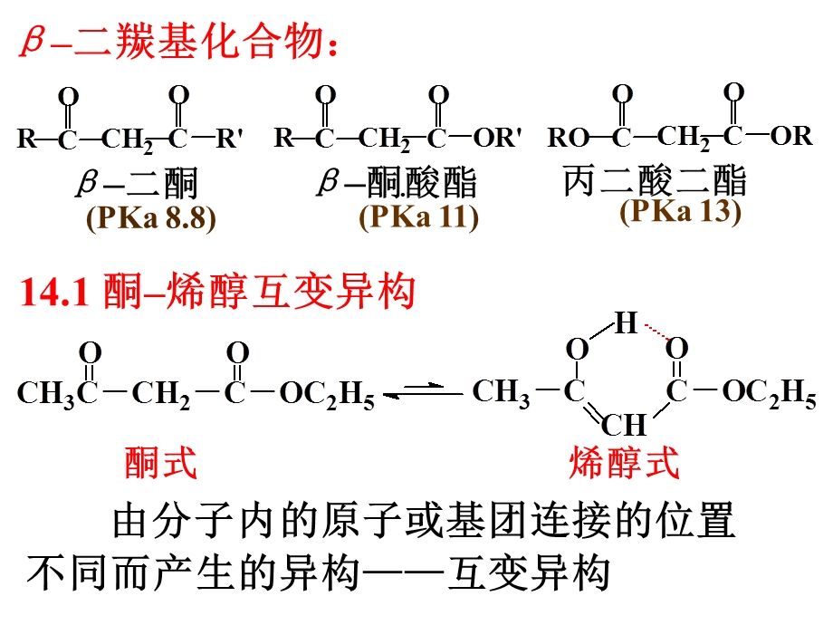 第十四部分β二羰基化合物课件.ppt_第3页