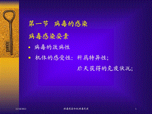 病毒感染和抗病毒免疫培训课件.ppt