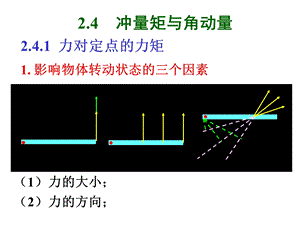 冲量矩与角动量ppt课件.ppt