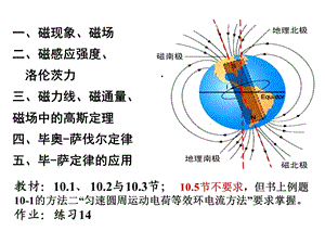 磁场、磁感应强度、毕萨定律new共52张课件.ppt