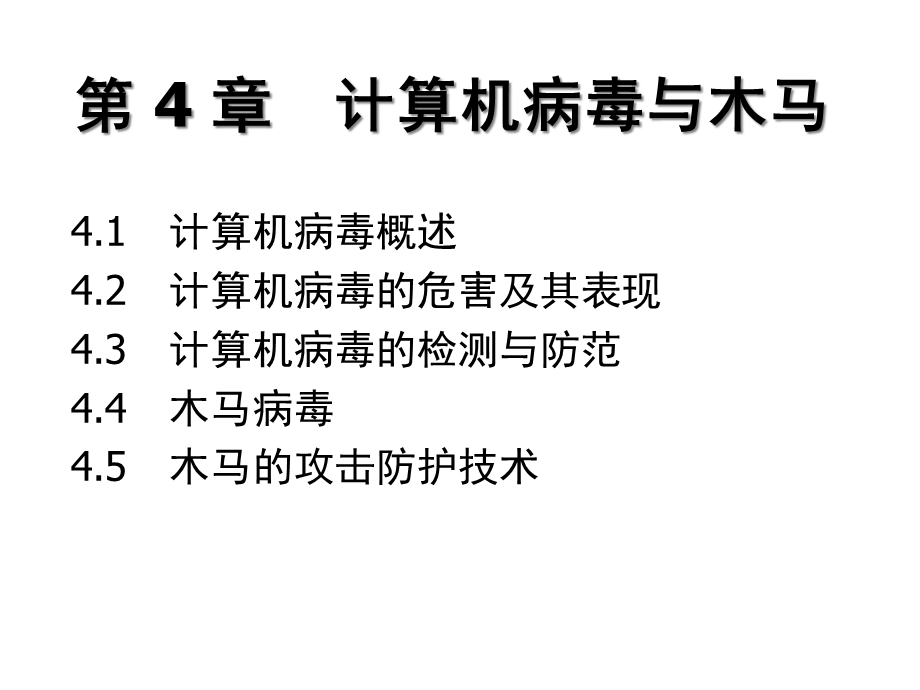 第4章计算机病毒与木马精选课件.ppt_第3页