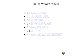 第三章Word文字编辑课件.pptx