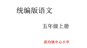 部编版五年级语文上册桂花雨第一课时课件.pptx