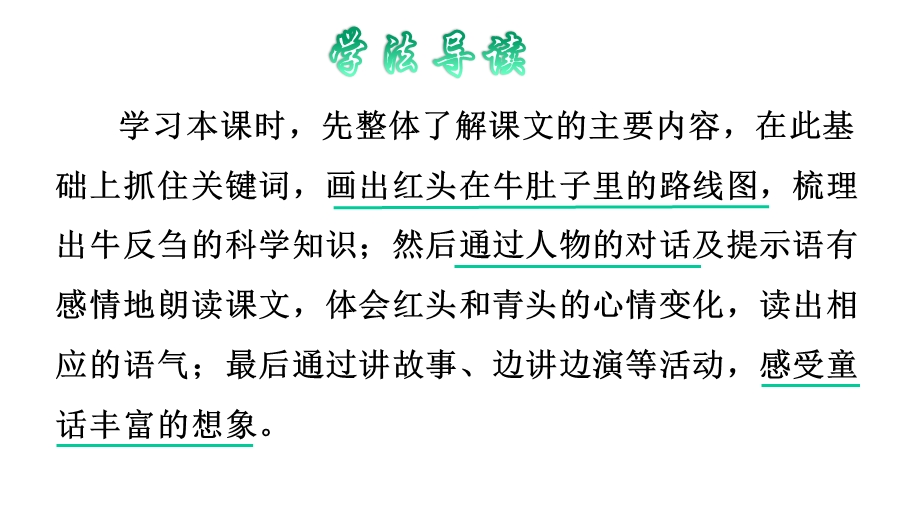 部编版三年级语文上册10在牛肚子里旅行第二课时公开课课件.ppt_第3页