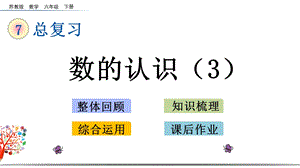 苏教版六年级数学下册《13数的认识》课件.pptx