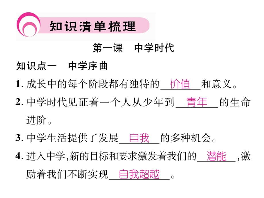 部编版人教版道德与法治七年级上册专题一成长的节拍课件.ppt_第2页