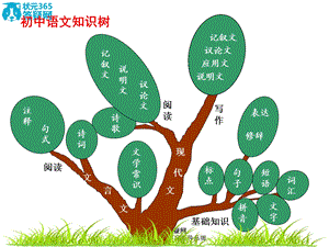 初中语文知识树 精品ppt课件.ppt