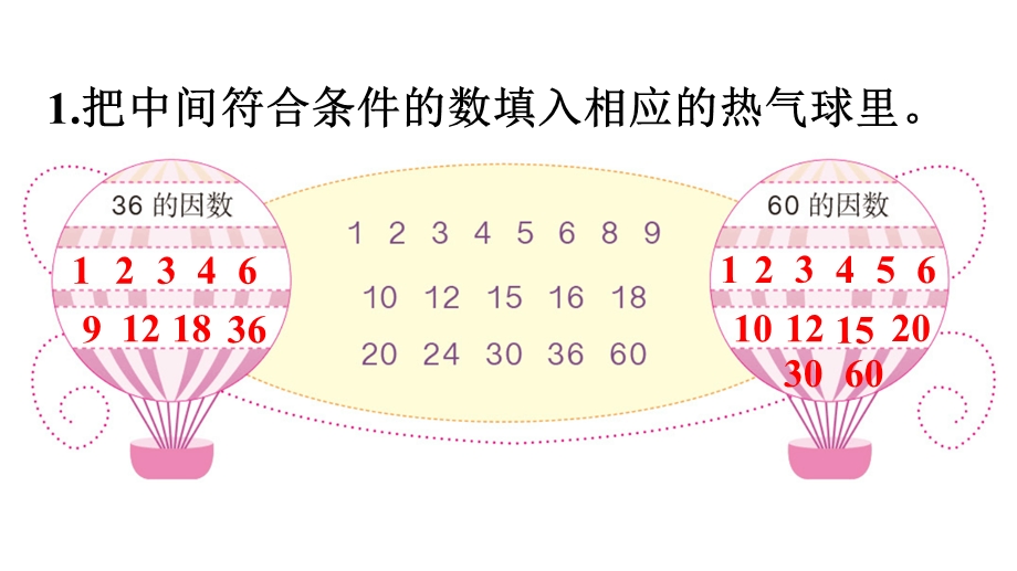 部编人教版五年级数学下册《2练习二因数与倍数》详细答案解析版课件.pptx_第2页