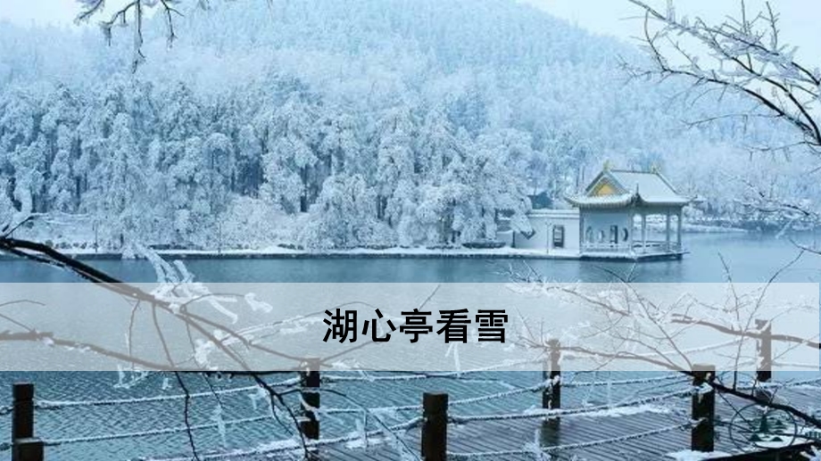 部编版语文九年级上册《湖心亭看雪》特级课件.pptx_第1页