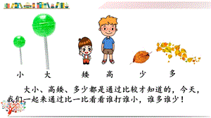 部编版小学语文一年级上册《7大小多少》课件.pptx