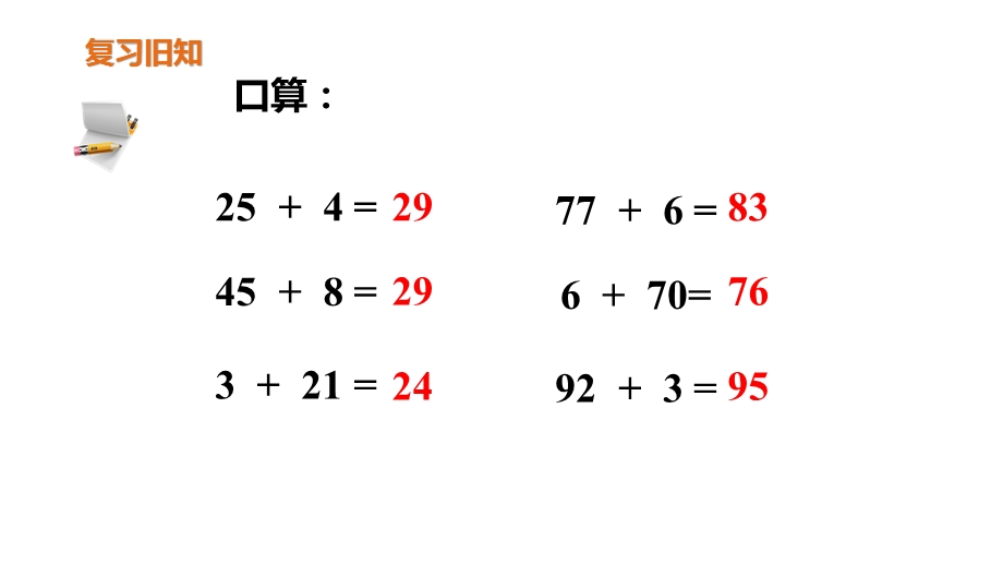 部编版人教版二年级数学上册《两位数加一位数的不进位加》课件.pptx_第2页