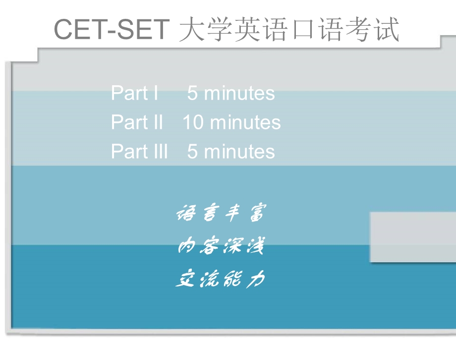 历年英语四六级口语考试真题ppt课件.ppt_第1页