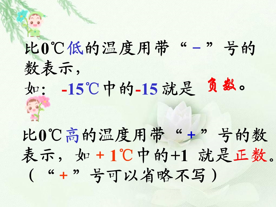 北师大版数学四年级上册《生活中的正负数》PPT课件.ppt_第3页