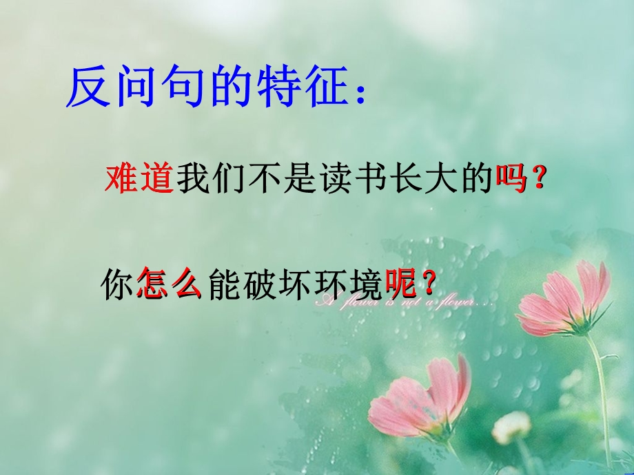 反问句与陈述句的互改 ppt课件.ppt_第3页