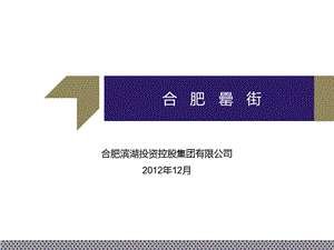 合肥包河区罍街项目ppt课件.ppt