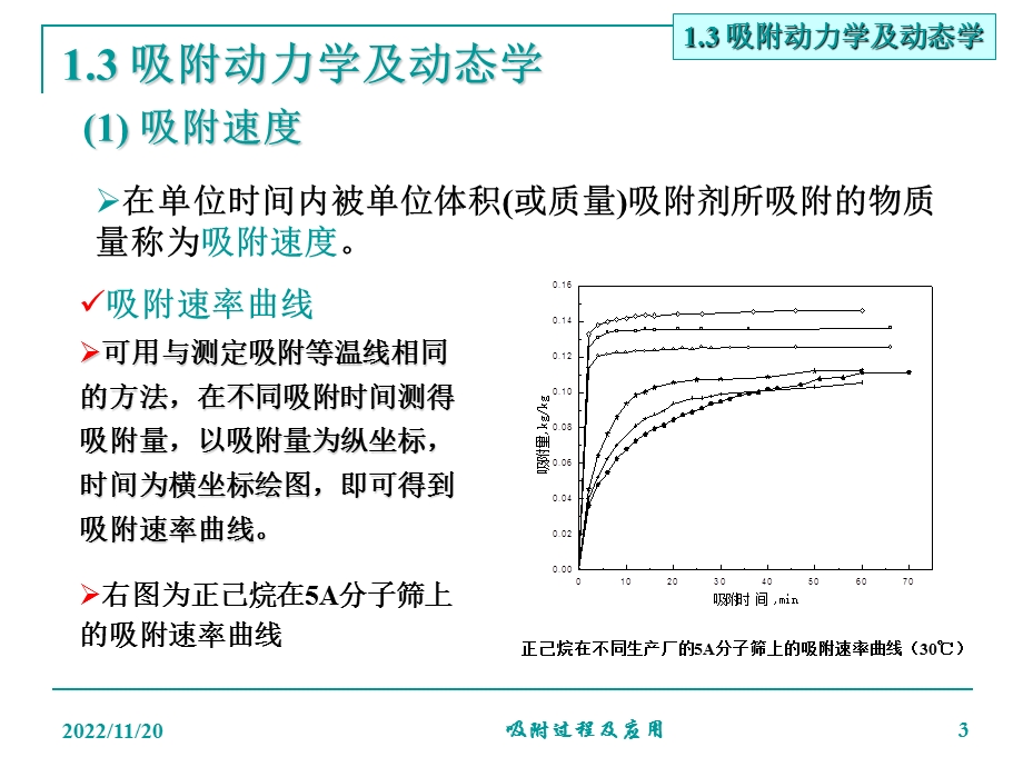 吸附动力学及动态学ppt课件.ppt_第3页