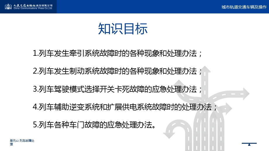 城市轨道交通车辆及操作单元12 列车故障处理ppt课件.pptx_第2页