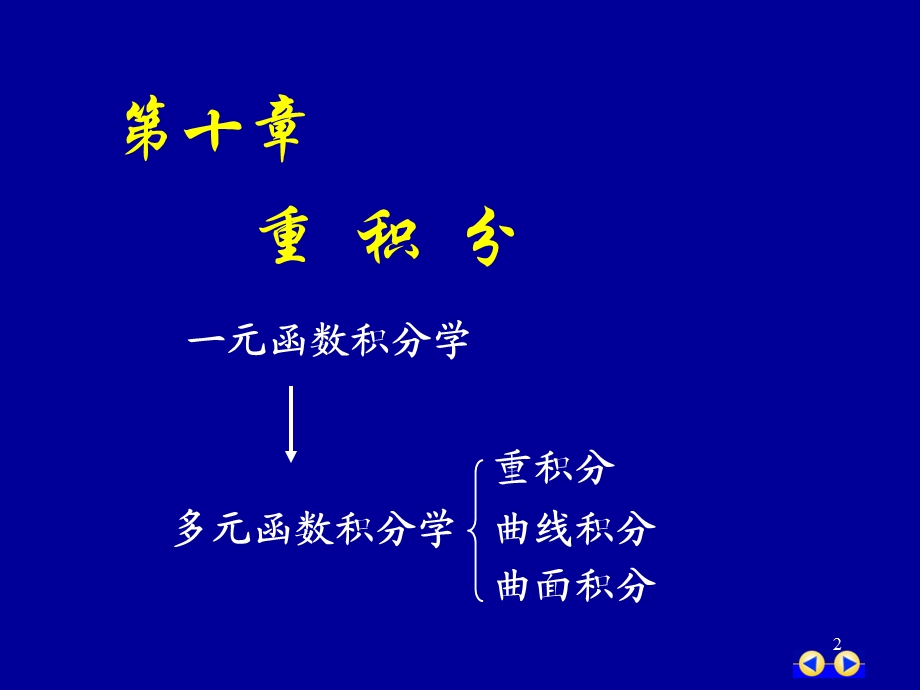 同济版大一高数第十章第一节二重积分概念ppt课件.ppt_第2页