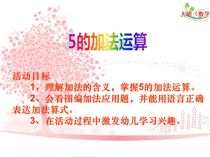 大班数学5的加法运算ppt课件.ppt