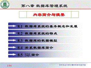 大学计算机基础 数据库 ACCESSppt课件.ppt