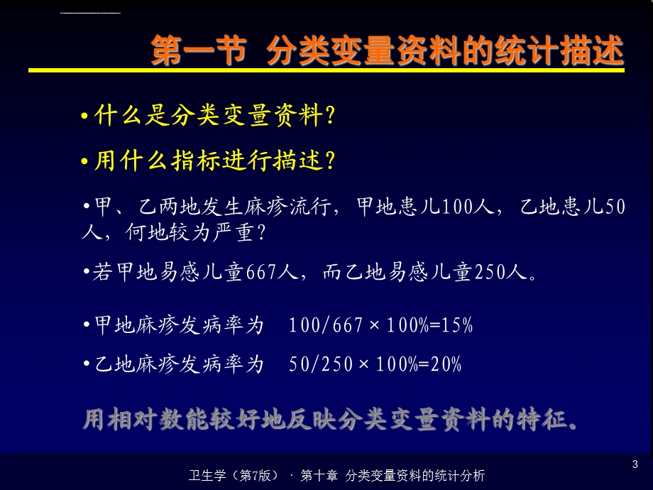 卫生学第十章 分类变量的统计分析课件.ppt_第3页